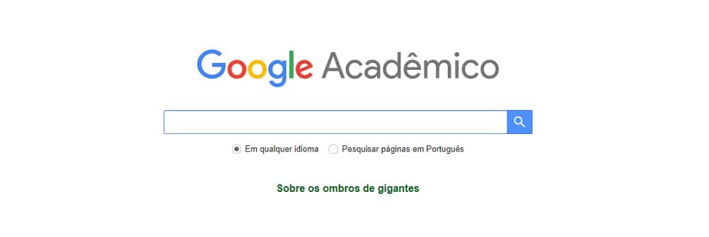 Home Google Acadêmico