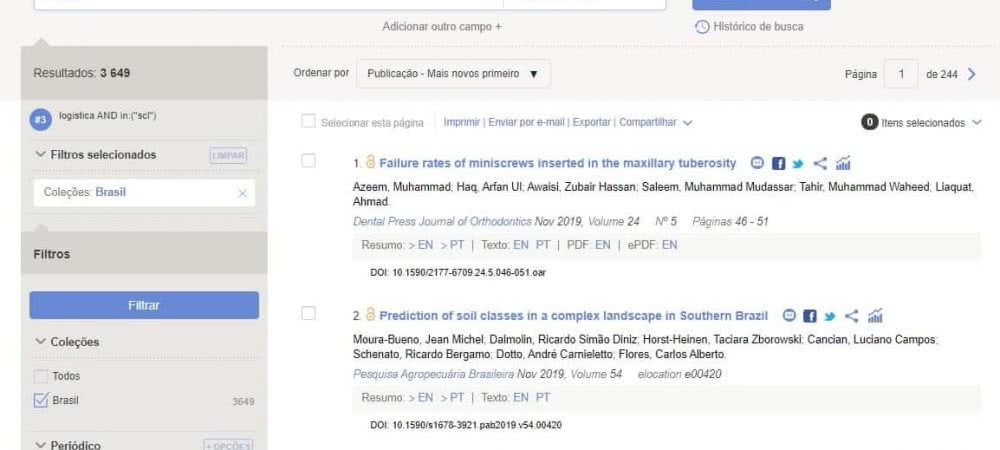 Scielo Acadêmico: pesquisa de artigos científicos, como usar